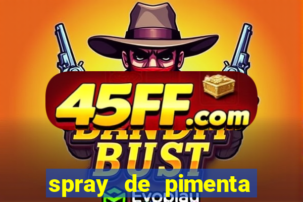 spray de pimenta profissional policial - espargidor 750ml